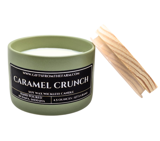 Caramel Crunch Wickless Candle